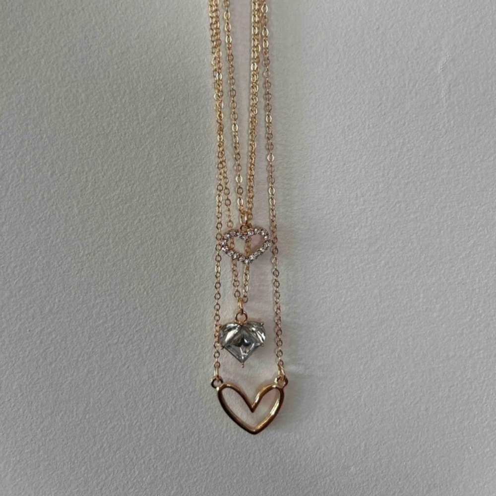 Chic Nation Gold and Silver new boho Layered Necklace